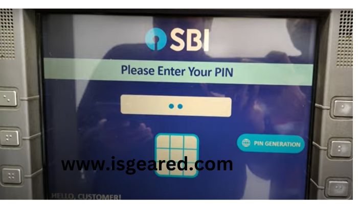 sbi atm pin change 6