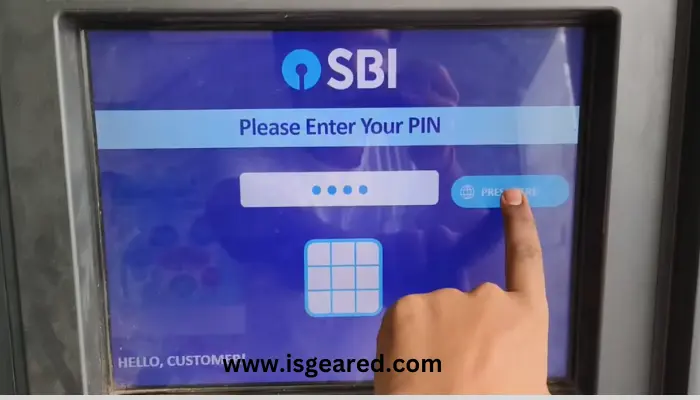 enter your pin